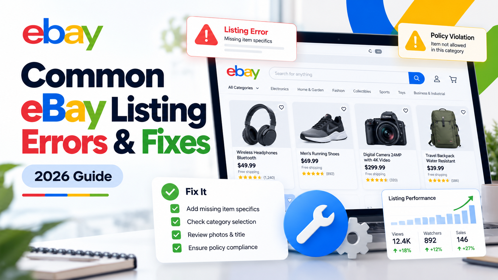 Common eBay Listing Errors and How to Fix Them: Complete 2026 Guide