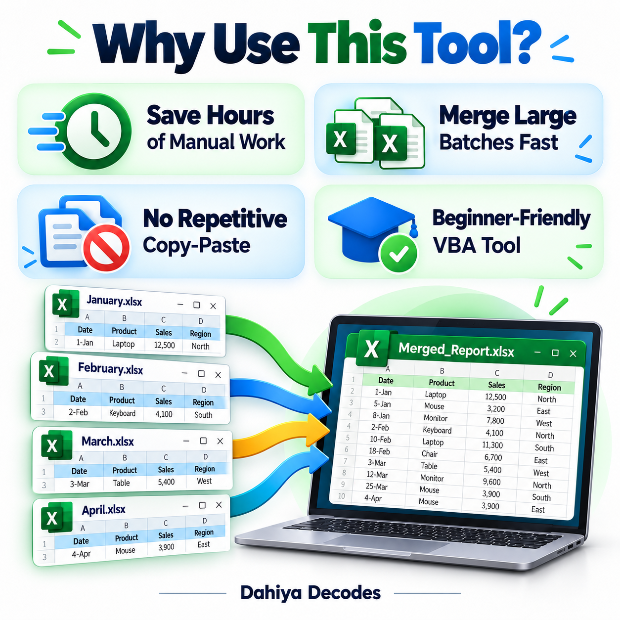Merge Multiple Excel Files into One – VBA Consolidation Tool - Image 5