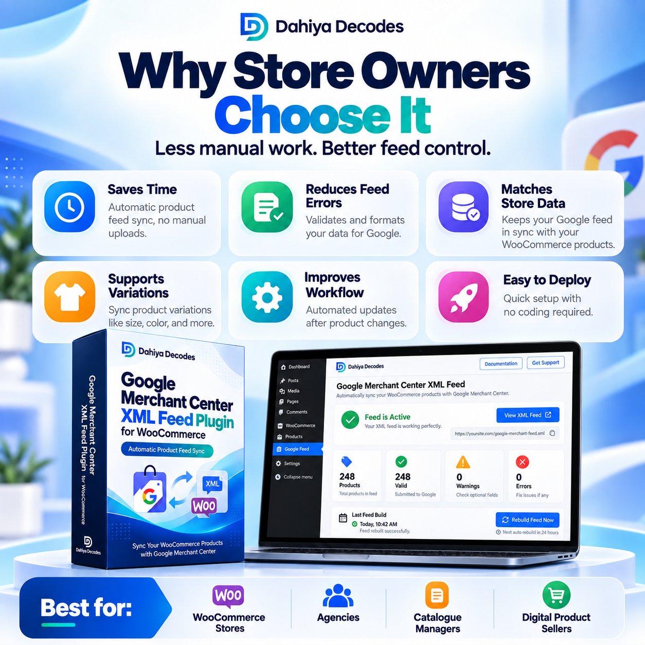 Google Merchant Center XML Feed Plugin for WooCommerce – Automatic Product Feed Sync - Image 5